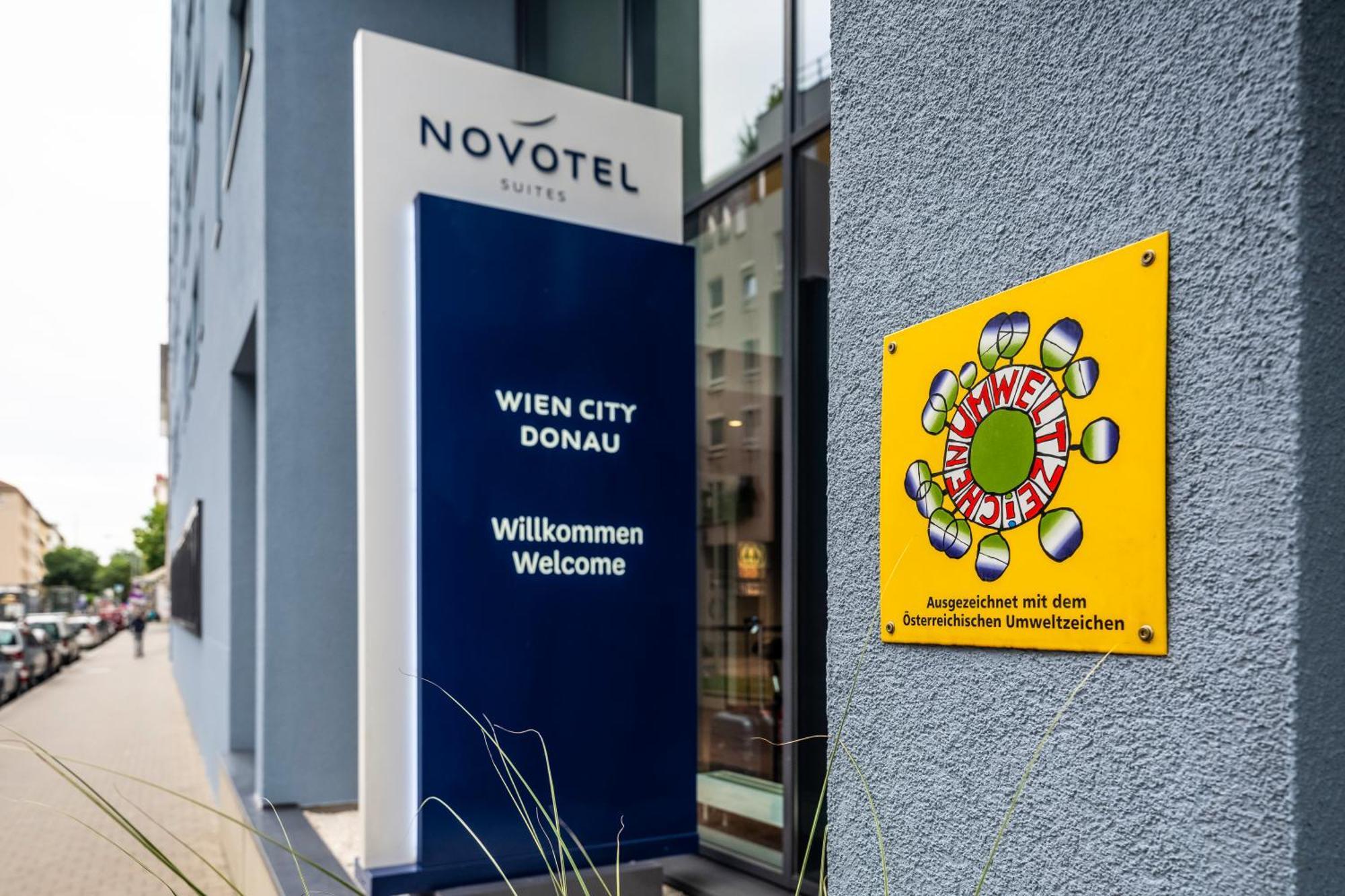 Novotel Suites Wien City Donau Exterior foto